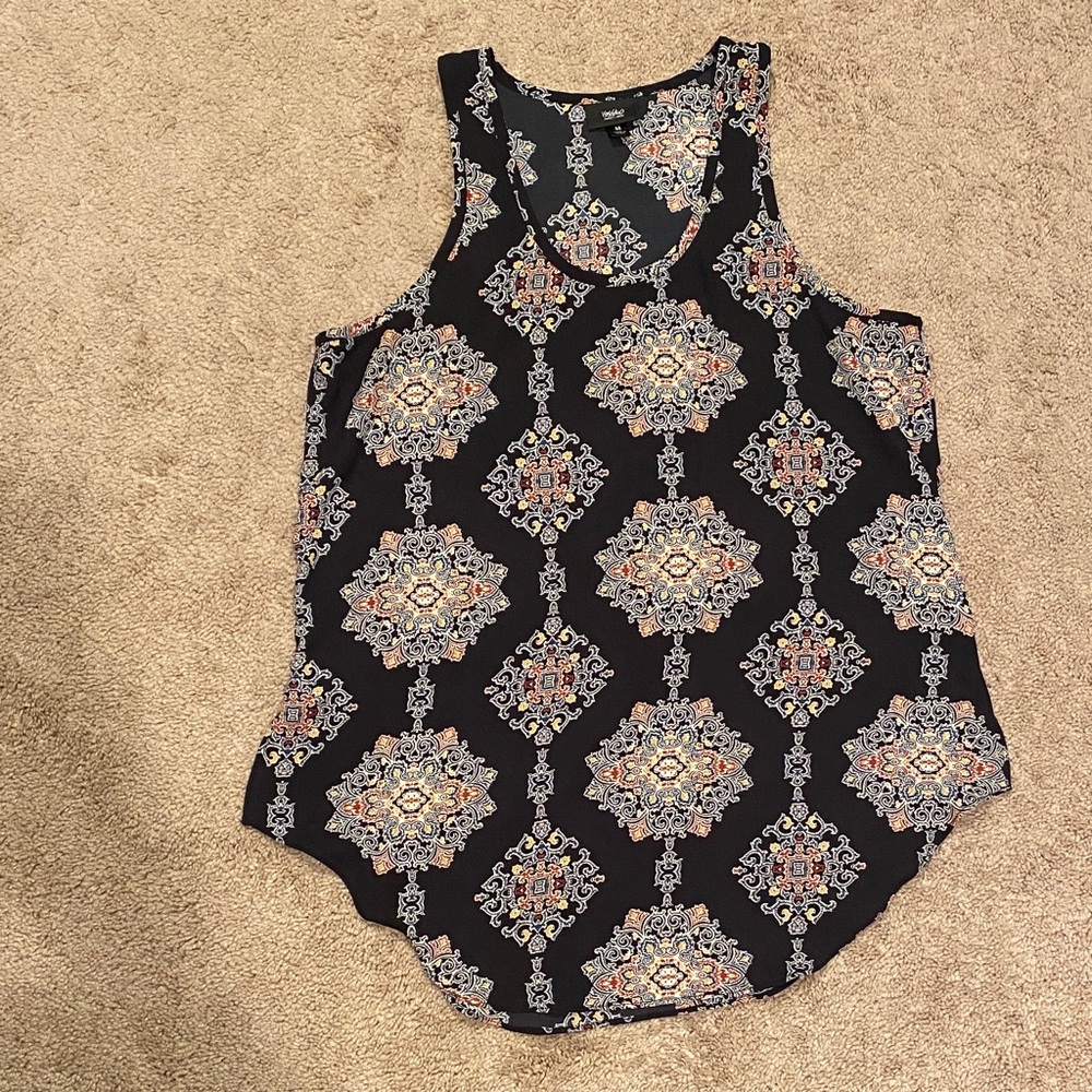 Wasson Silver Gray Sleeveless Tank Top